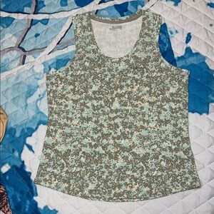 Camouflage Sleeveless Women's Top